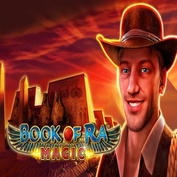 Book of Ra Magic logo by Greentube at EuroBet Casino