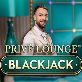 Privé Lounge Blackjack online game logo by Pragmatic Play on eurobet-casinos.com